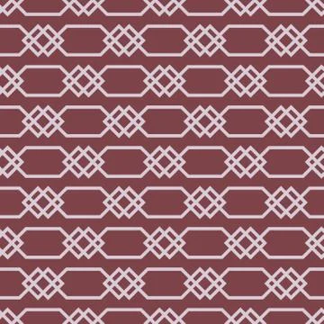 Seamless abstract linear grid indian, persian or moroccan art ornamental patt Stock Illustration