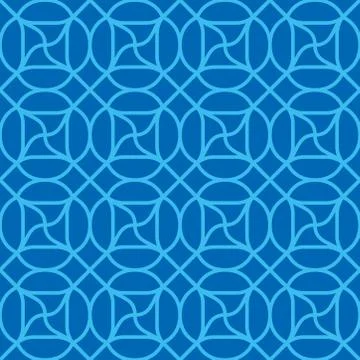 Seamless abstract linear grid indian, persian or moroccan art ornamental patt Stock Illustration