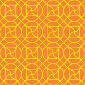 Seamless abstract linear grid indian, persian or moroccan art ornamental patt Stock Illustration