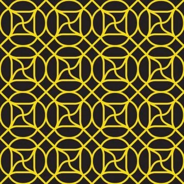 Seamless abstract linear grid indian, persian or moroccan art ornamental patt 스톡 일러스트