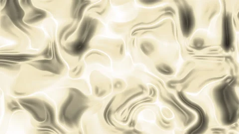 Seamless abstract liquid metal texture with fluid reflective waves Stock Footage 345974817