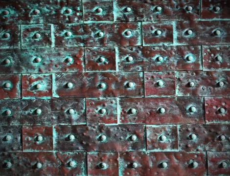Seamless abstract metal texture background grunge pattern Foto stock