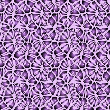 Seamless abstract monochrome pattern vector for decoration. Stock Illustration