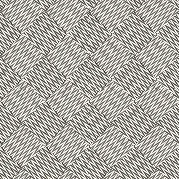 Seamless abstract monochrome plaid pattern background , greeting card or fabr Stock Illustration
