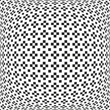 Seamless abstract monochrome plus or cross pattern with missing inne tile, fi Stock Illustration