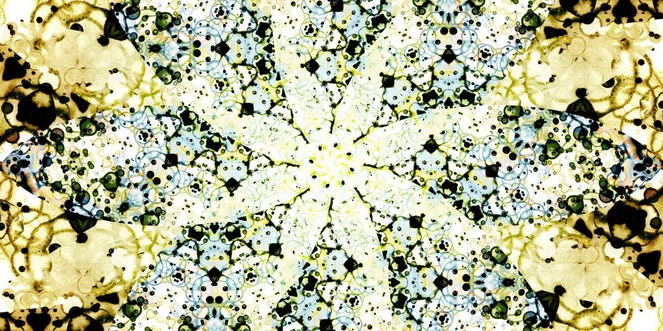 Seamless abstract mosaic pattern. Panoramic texture. Repeating pattern Stock Illustration