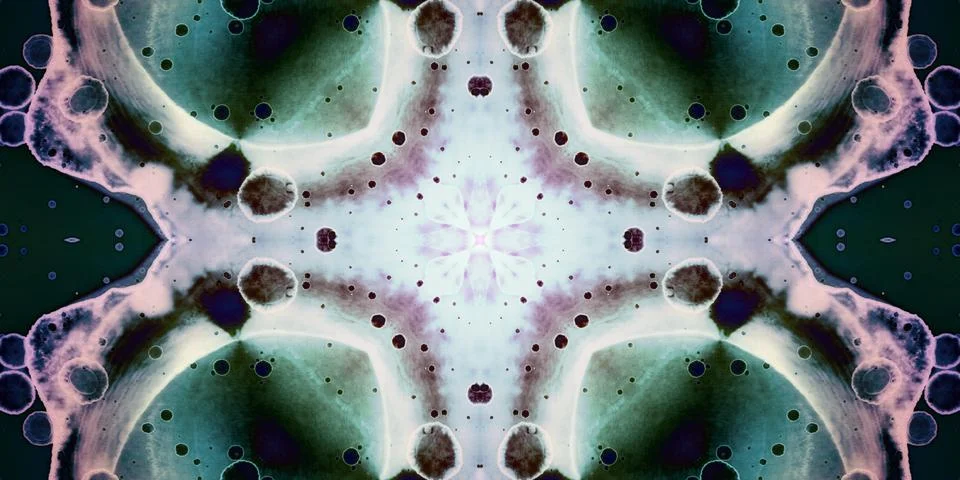 Seamless abstract mosaic pattern. Panoramic texture. Repeating pattern Stock Illustration