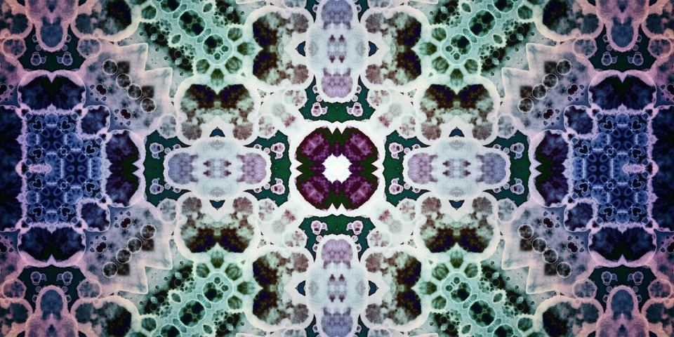 Seamless abstract mosaic pattern. Panoramic texture. Repeating pattern Foto stock