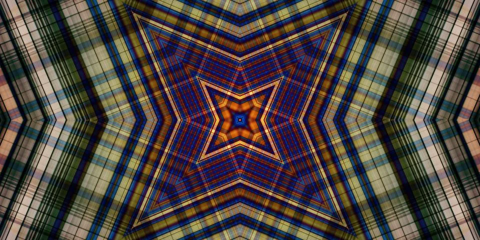 Seamless abstract mosaic pattern. Panoramic texture. Repeating pattern Foto stock