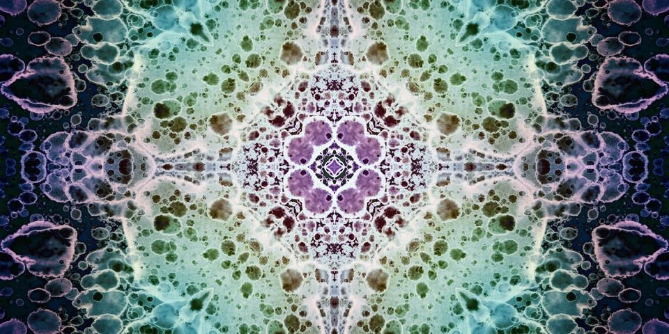 Seamless abstract mosaic pattern. Panoramic texture. Repeating pattern Stock Photos