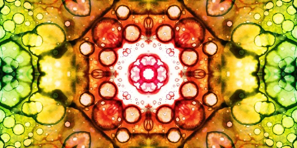 Seamless abstract mosaic pattern. Panoramic texture. Repeating pattern Stock Photos