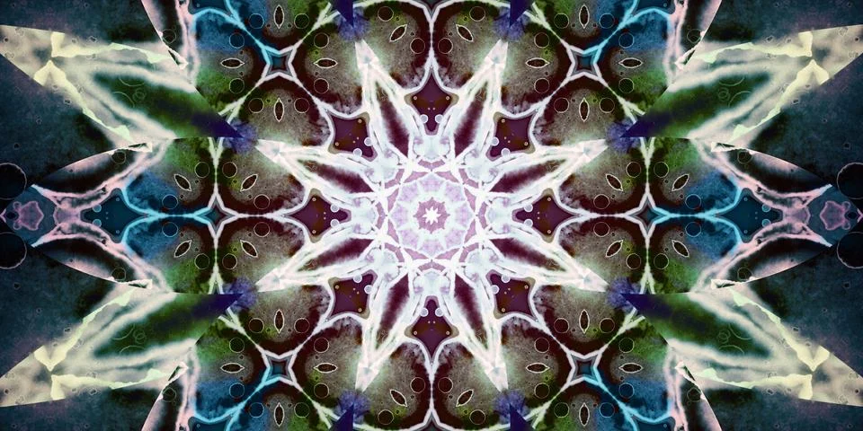 Seamless abstract mosaic pattern. Panoramic texture. Repeating pattern Stock Photos