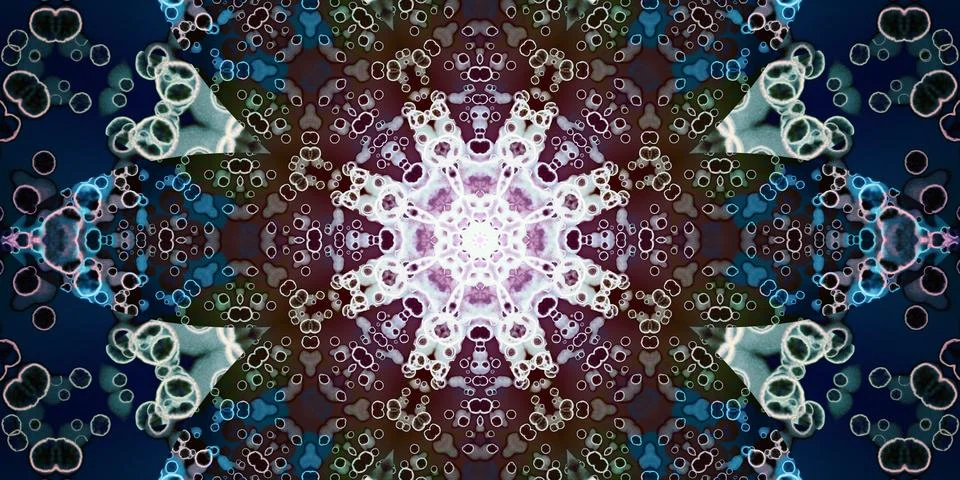 Seamless abstract mosaic pattern. Panoramic texture. Repeating pattern Stock Photos