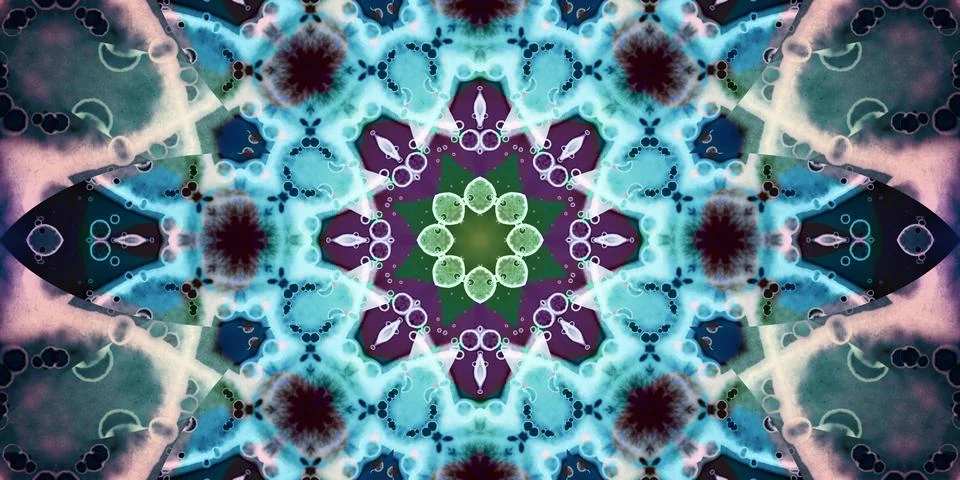 Seamless abstract mosaic pattern. Panoramic texture. Repeating pattern Stock Photos