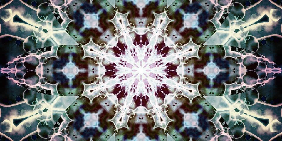 Seamless abstract mosaic pattern. Panoramic texture. Repeating pattern Stock Photos
