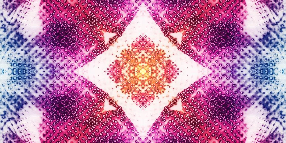 Seamless abstract mosaic pattern. Panoramic texture. Repeating pattern Foto stock