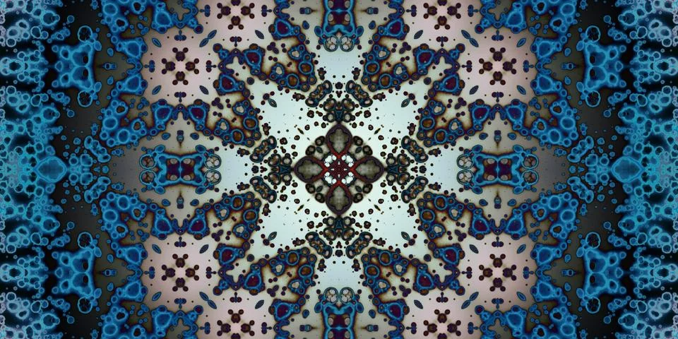 Seamless abstract mosaic pattern. Panoramic texture. Repeating pattern Foto stock