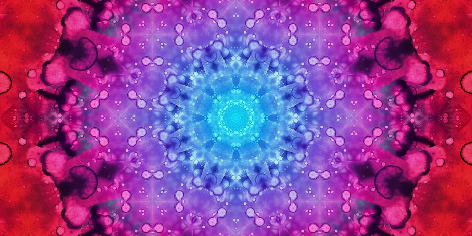 Seamless abstract mosaic pattern. Panoramic texture. Repeating pattern Foto stock