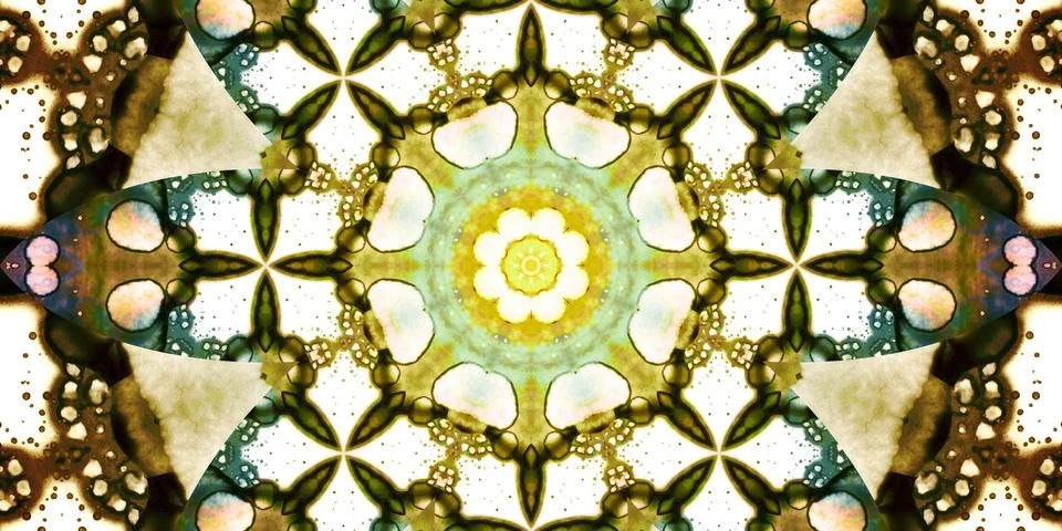 Seamless abstract mosaic pattern. Panoramic texture. Repeating pattern Stock Photos
