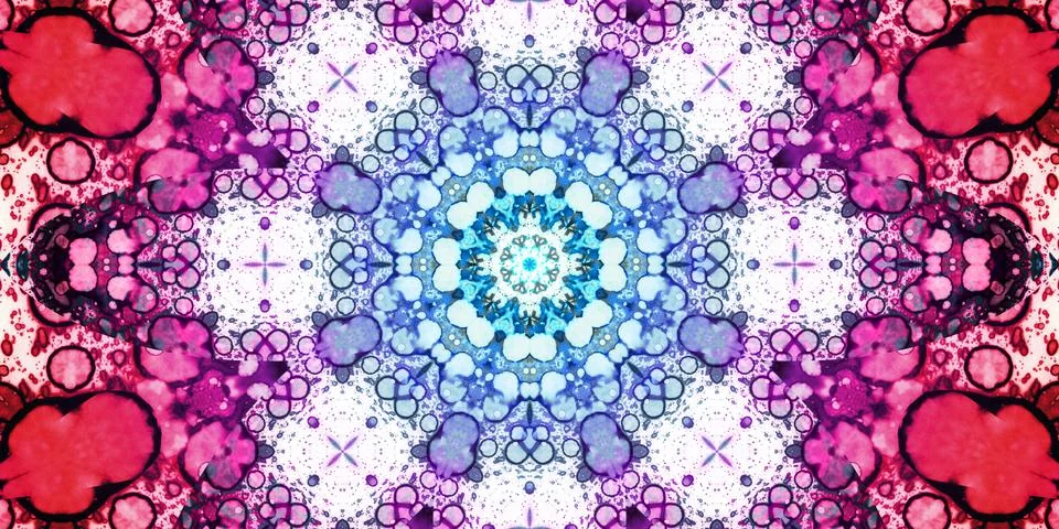 Seamless abstract mosaic pattern. Panoramic texture. Repeating pattern Stock-Fotos