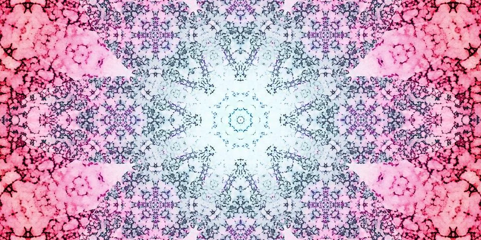 Seamless abstract mosaic pattern. Panoramic texture. Repeating pattern Stock Photos