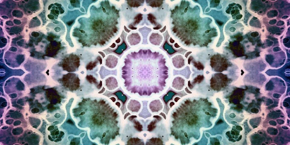 Seamless abstract mosaic pattern. Panoramic texture. Repeating pattern Foto stock