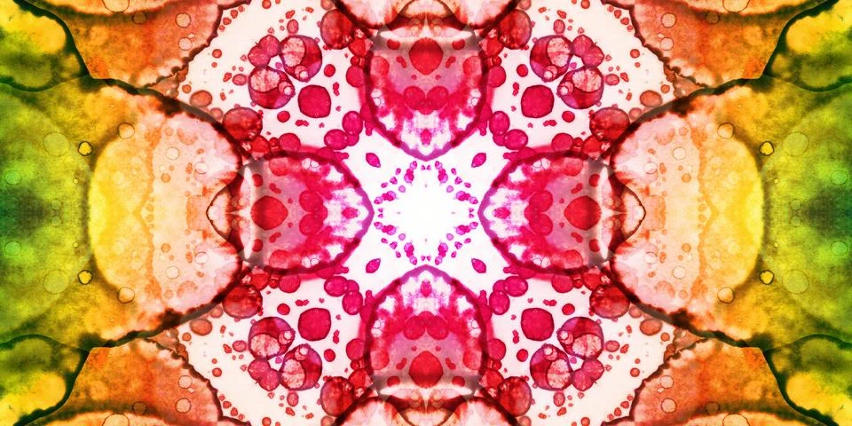 Seamless abstract mosaic pattern. Panoramic texture. Repeating pattern Stock Photos