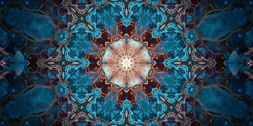 Seamless abstract mosaic pattern. Panoramic texture. Repeating pattern Stock Photos