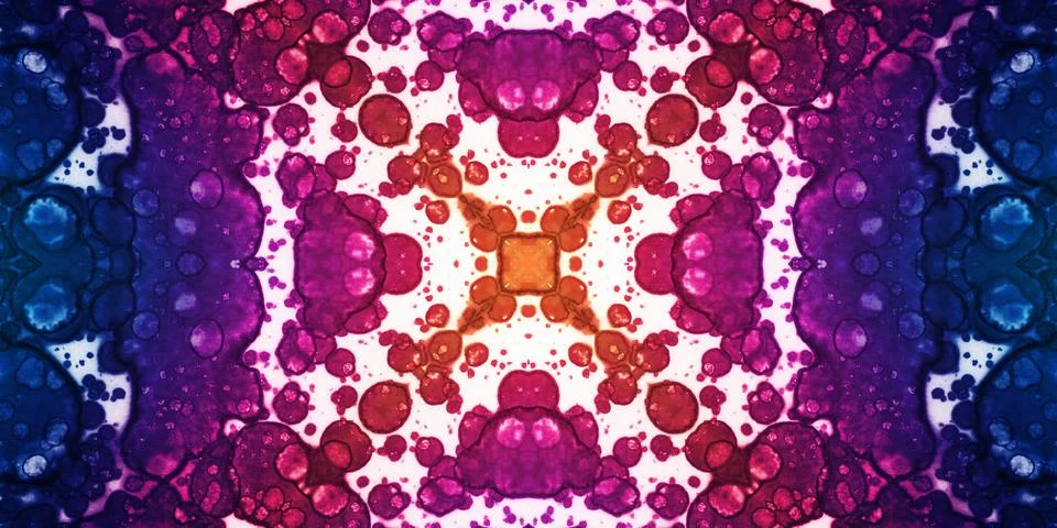 Seamless abstract mosaic pattern. Panoramic texture. Repeating pattern Stock Photos