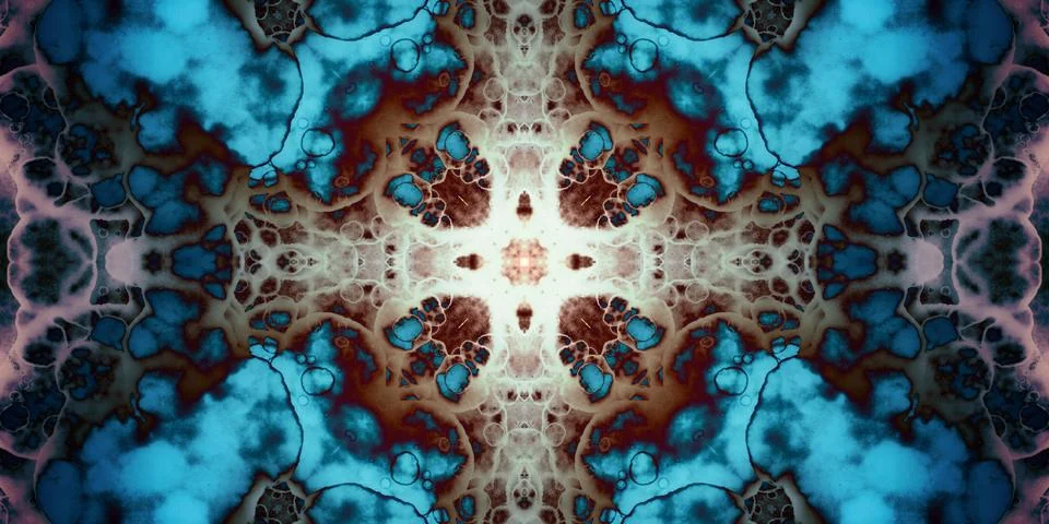 Seamless abstract mosaic pattern. Panoramic texture. Repeating pattern Stock Photos