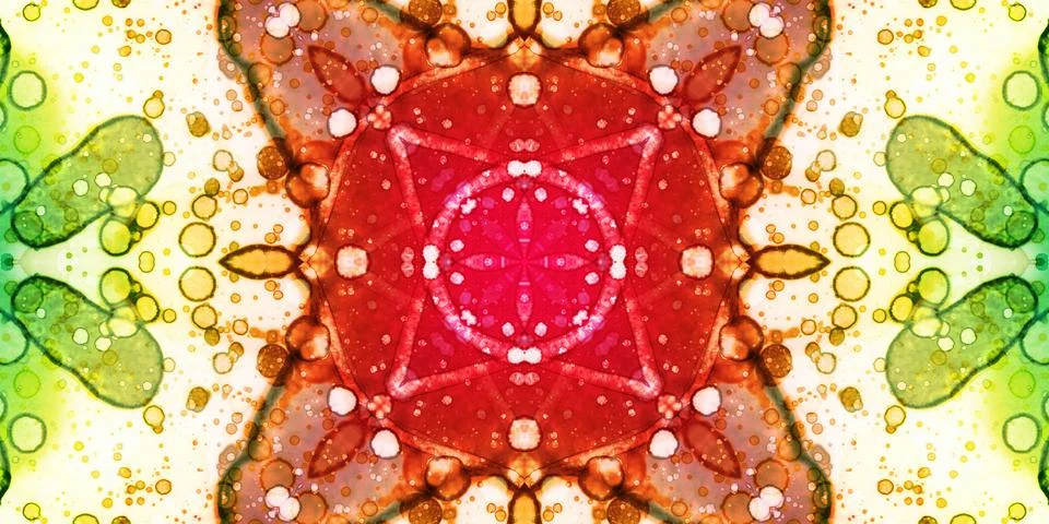 Seamless abstract mosaic pattern. Panoramic texture. Repeating pattern Stock Photos