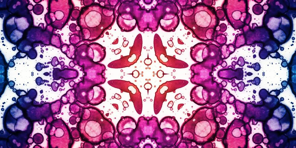 Seamless abstract mosaic pattern. Panoramic texture. Repeating pattern Foto stock