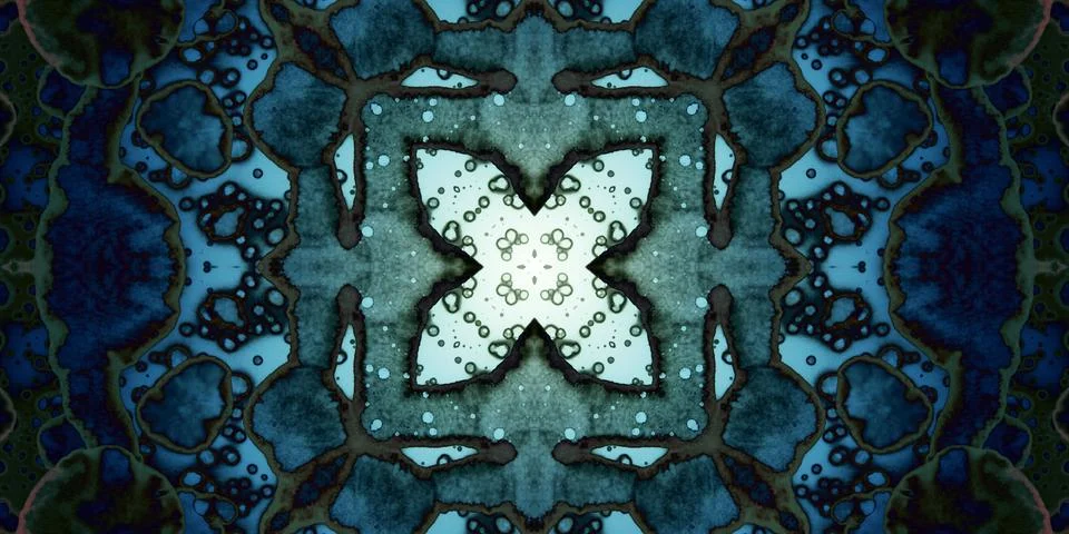Seamless abstract mosaic pattern. Panoramic texture. Repeating pattern Stock Photos