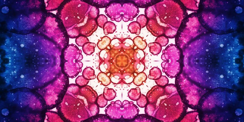 Seamless abstract mosaic pattern. Panoramic texture. Repeating pattern Foto stock