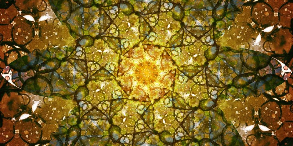 Seamless abstract mosaic pattern. Panoramic texture. Repeating pattern Stock Photos