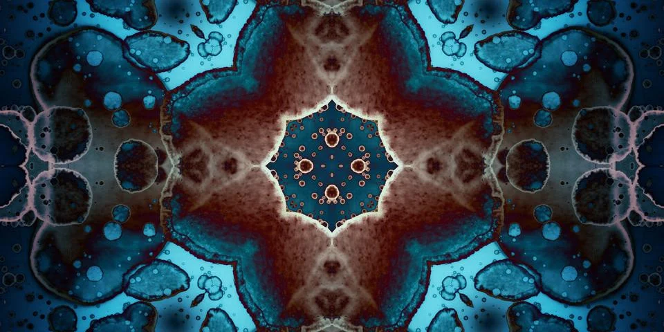 Seamless abstract mosaic pattern. Panoramic texture. Repeating pattern Stock Photos