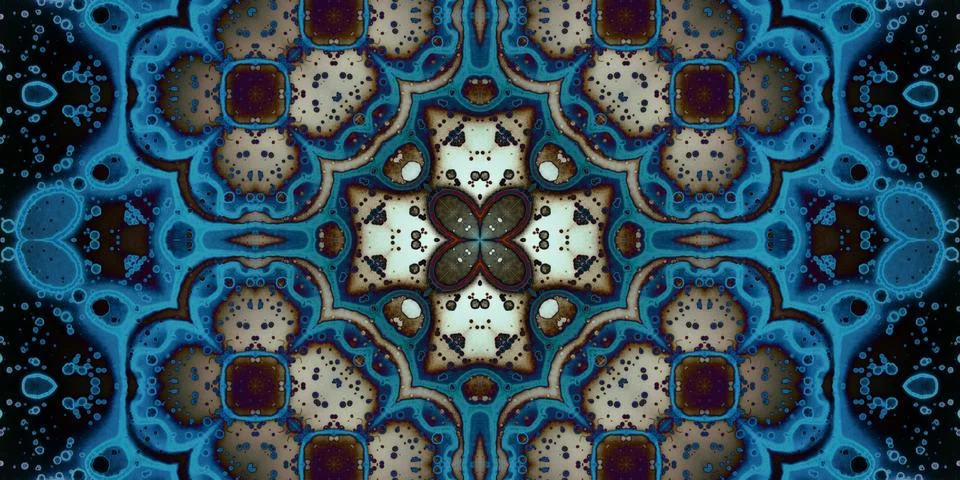 Seamless abstract mosaic pattern. Panoramic texture. Repeating pattern Stock Photos