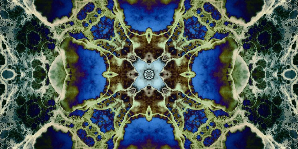 Seamless abstract mosaic pattern. Panoramic texture. Repeating pattern Foto stock