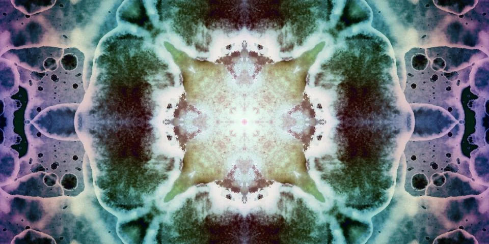 Seamless abstract mosaic pattern. Panoramic texture. Repeating pattern Stock Photos