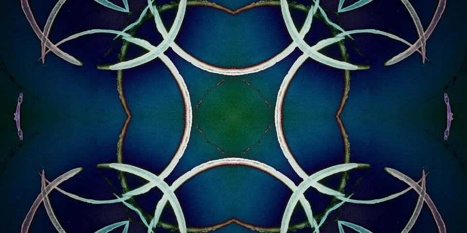 Seamless abstract mosaic pattern. Panoramic texture. Repeating pattern Stock Photos