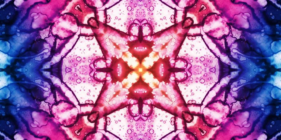 Seamless abstract mosaic pattern. Panoramic texture. Repeating pattern Stock Photos