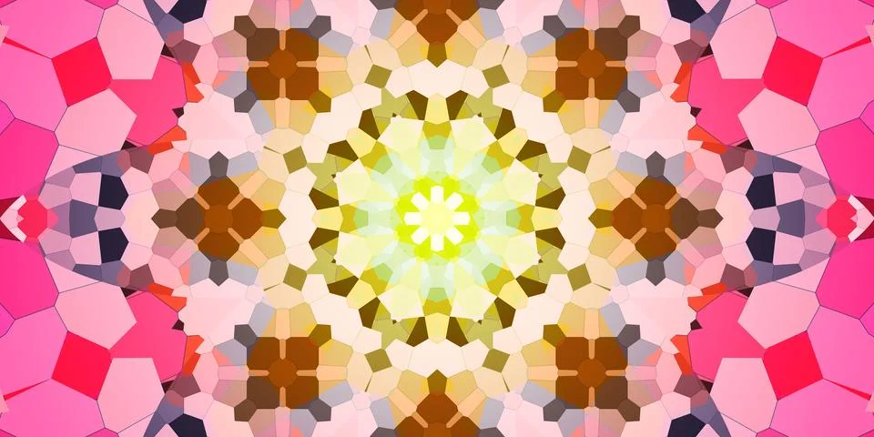 Seamless abstract mosaic pattern. Panoramic texture. Repeating pattern Foto stock