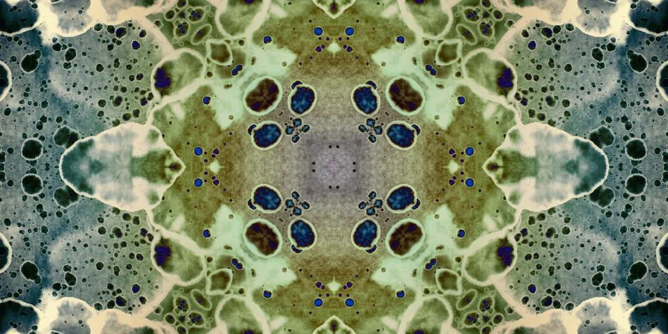Seamless abstract mosaic pattern. Panoramic texture. Repeating pattern Stock Photos