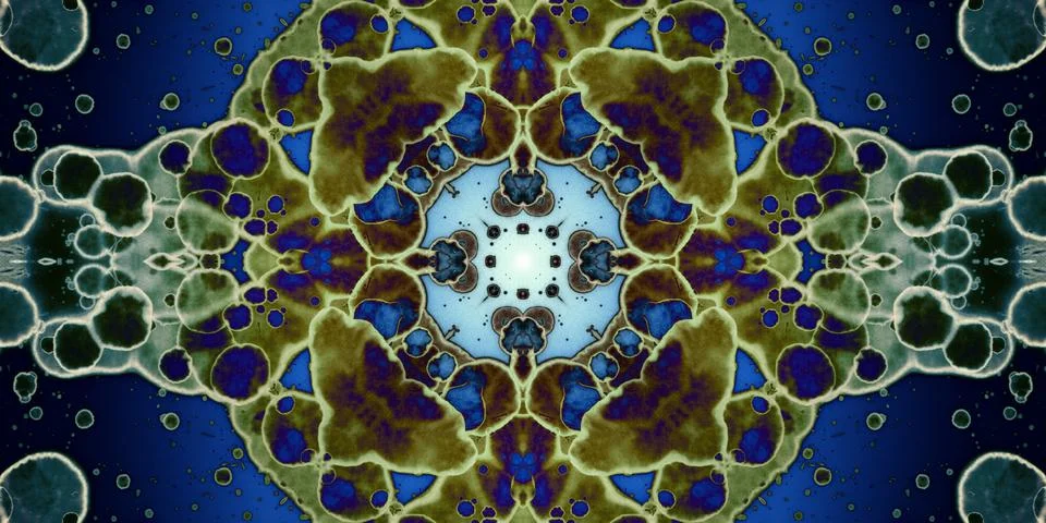 Seamless abstract mosaic pattern. Panoramic texture. Repeating pattern Stock Photos