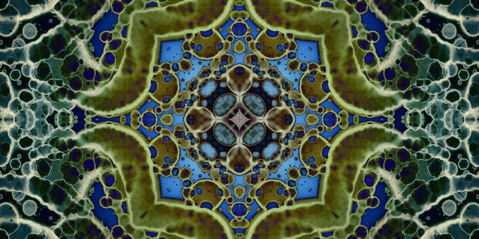 Seamless abstract mosaic pattern. Panoramic texture. Repeating pattern Stock Photos