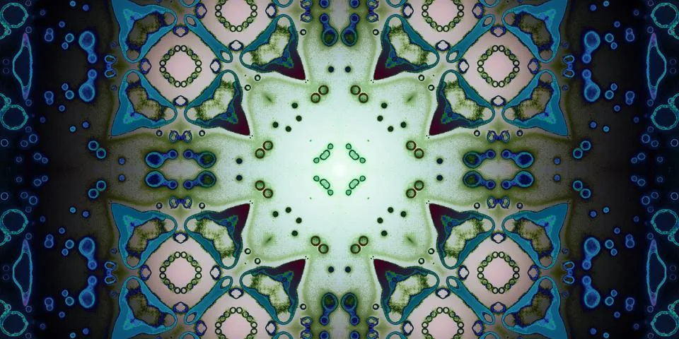 Seamless abstract mosaic pattern. Panoramic texture. Repeating pattern Foto stock