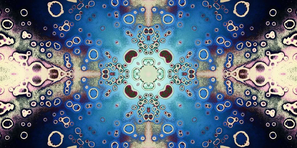 Seamless abstract mosaic pattern. Panoramic texture. Repeating pattern Foto stock