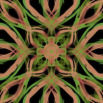 Seamless abstract multicolored surface pattern Stock Illustration