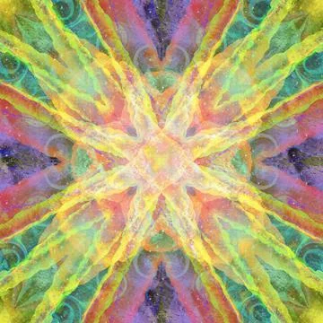 Seamless abstract multicolored surface pattern Stock Illustration