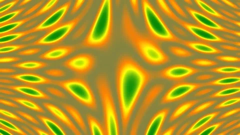 Seamless abstract neon green flow lines geometric psychedelic background loop Stock Footage 341057780